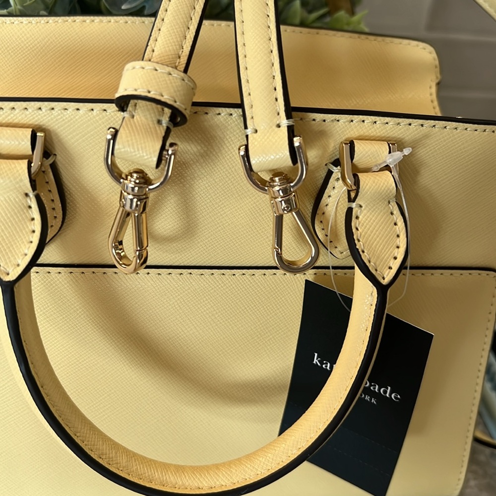 🎉Host Pick🎉Kate Spade Madison Small Satchel in Butter Color - Picture 14 of 14